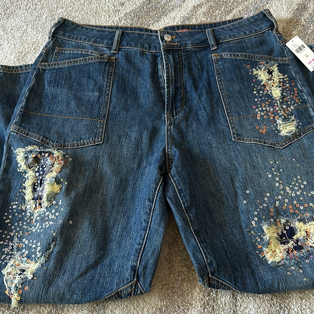 Anthropology, Embellished Jeans